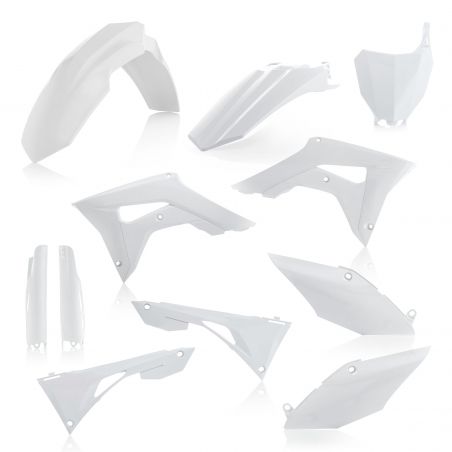 0023615.030 FULL PLASTIC KIT PER HONDA 030 - Bianco HONDA CRF 250 R 2019-2021 Acerbis