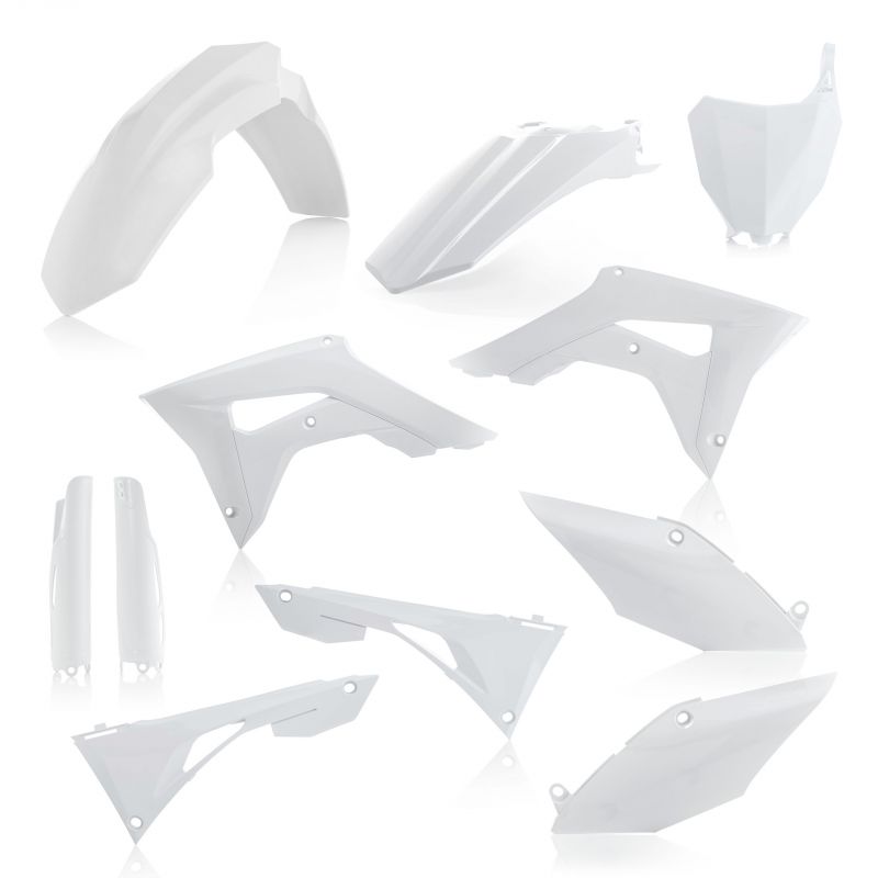 0023615.030 FULL PLASTIC KIT PER HONDA 030 - Bianco HONDA CRF 450 R 2019-2020 Acerbis