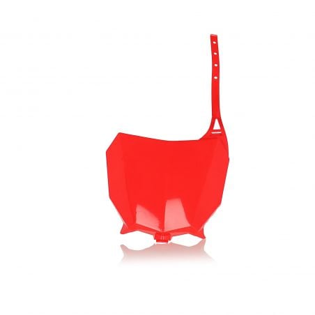 0024611.110 TABELLA PORTANUMERO ANTERIORE 110 - Rosso HONDA CRF 110 F 2019-2024 Acerbis