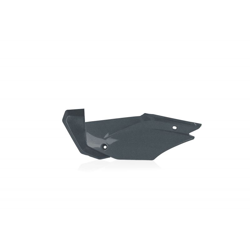 0024610.072 PORTANUMERO LATERALI 072 - grigio metallico HONDA CRF 110 F 2019-2024 Acerbis