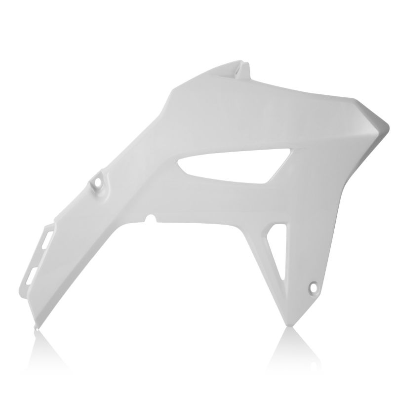 0024304.030 SPOILER RADIATORI 030 - Bianco HONDA CRF 250 R 2022-2024 Acerbis