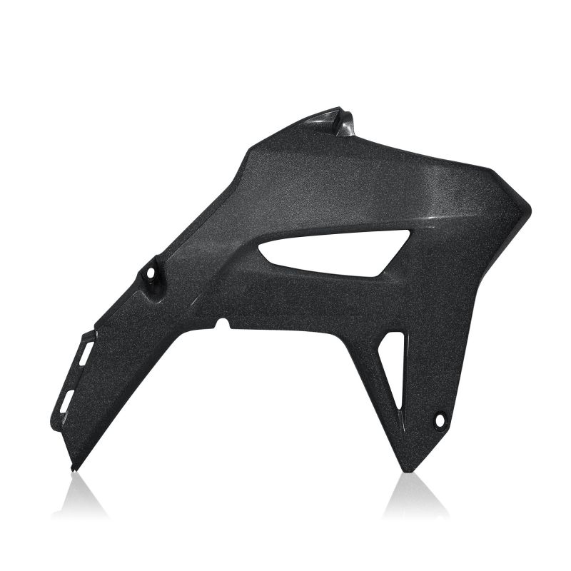 0024304.092 SPOILER RADIATORI 092 - nero metallico HONDA CRF 450 R 2021-2024 Acerbis