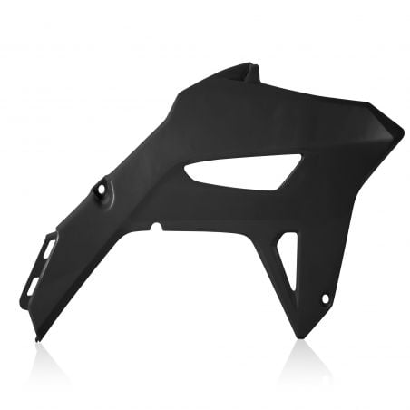 0024304.090 SPOILER RADIATORI 090 - Nero HONDA CRF 450 R 2021-2024 Acerbis