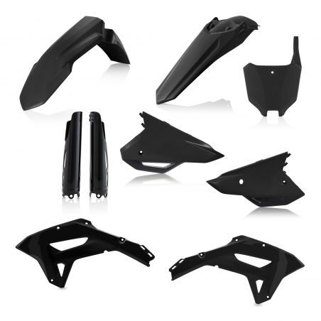 0024582.090 FULL PLASTIC KIT PER HONDA 090 - Nero HONDA CRF 250 RX 2022-2024 Acerbis