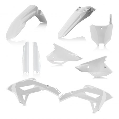 0024582.030 FULL PLASTIC KIT PER HONDA 030 - Bianco HONDA CRF 250 RX 2022-2024 Acerbis