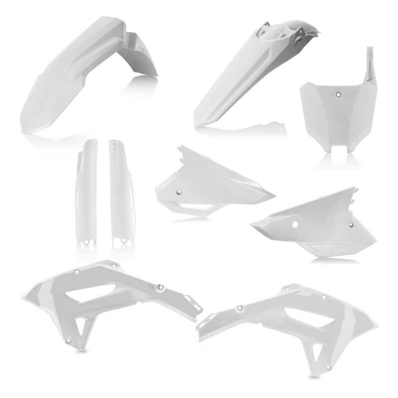 0024582.030 FULL PLASTIC KIT PER HONDA 030 - Bianco HONDA CRF 450 RX 2021-2024 Acerbis