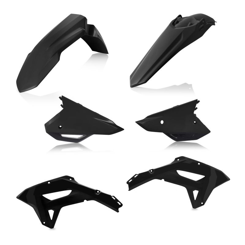 0024581.090 KIT PLASTICHE PER HONDA 090 - Nero HONDA CRF 300 RX 2022-2024 Acerbis