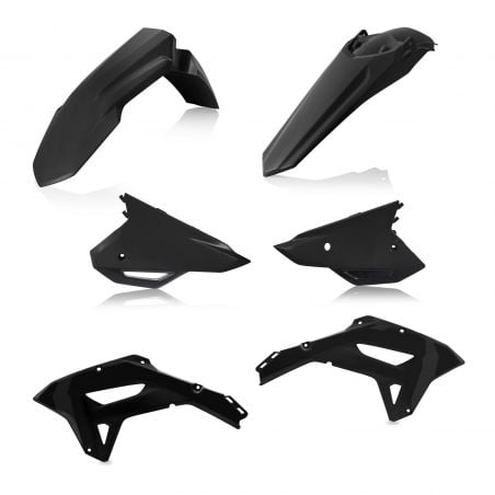 0024581.090 KIT PLASTICHE PER HONDA 090 - Nero HONDA CRF 300 RX 2022-2024 Acerbis