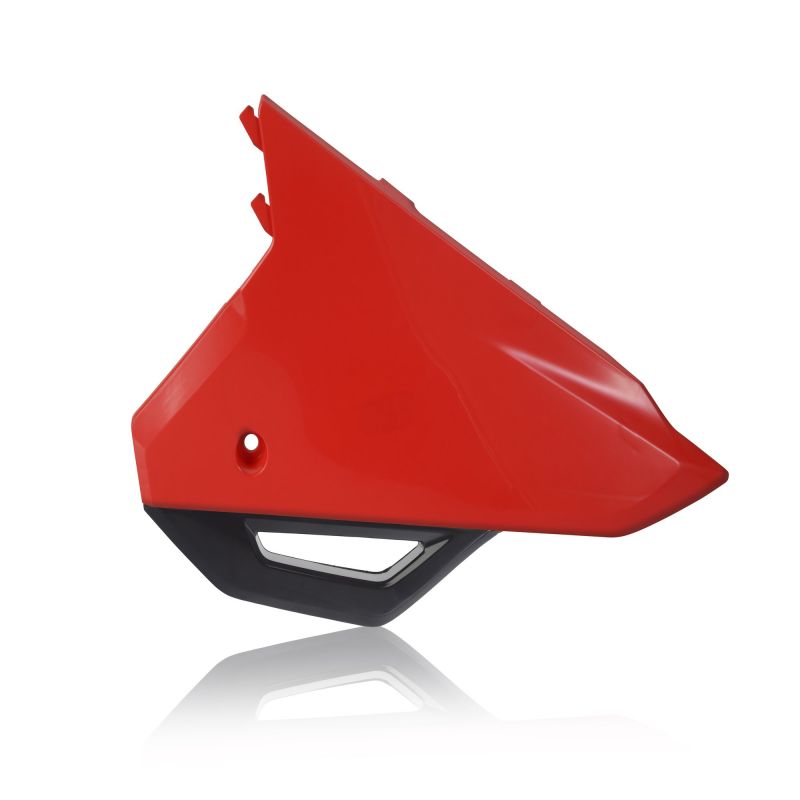 0024560.349 PORTANUMERO LATERALE DW+UP 349 - Rosso/Nero HONDA CRF 300 RX 2022-2024 Acerbis