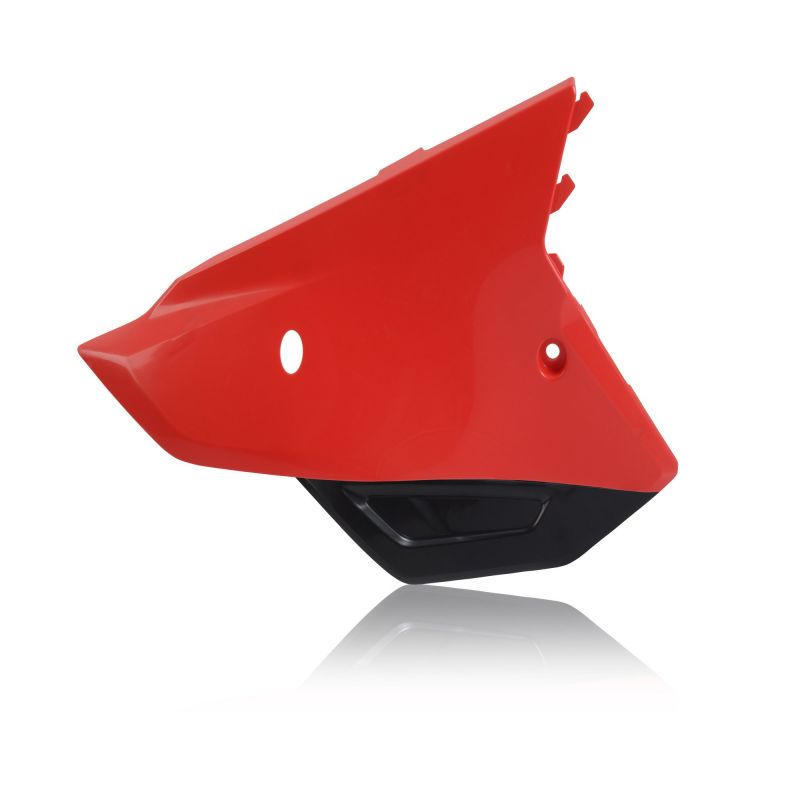 PORTANUMERO LATERALE DW+UP 349 - Rosso/Nero HONDA CRF 450 R 2021-2024