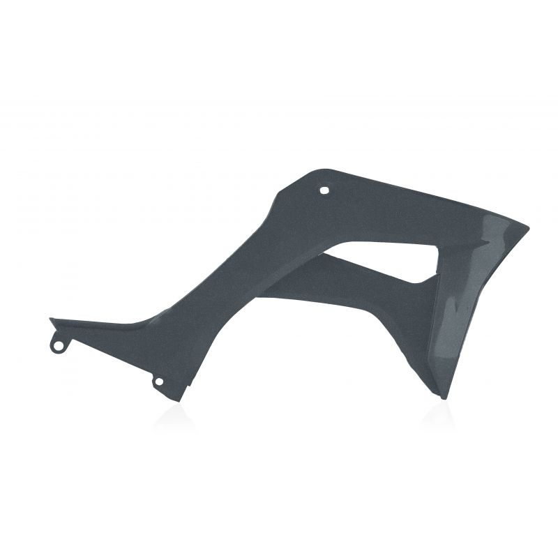 0024609.072 SPOILER RADIATORI 072 - grigio metallico HONDA CRF 110 F 2019-2024 Acerbis