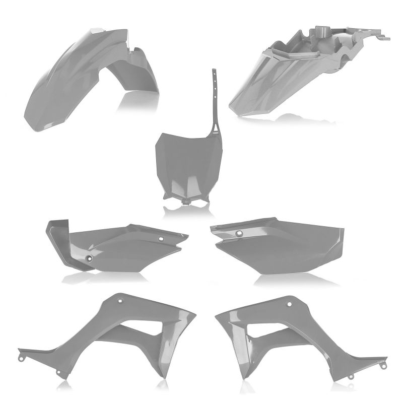 0024606.070 FULL PLASTIC KIT PER HONDA 070 - Grigio HONDA CRF 110 F 2019-2024 Acerbis