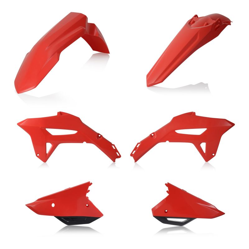 0024558.553 KIT PLASTICHE PER HONDA 553 - Originale HONDA CRF 450 R 2021-2024 Acerbis
