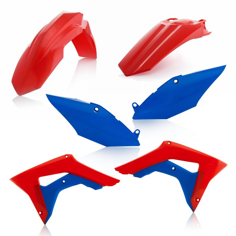 0022384.344 KIT PLASTICHE PER HONDA 344 - Rosso/Blu HONDA CRF 450 R 2017-2020 Acerbis