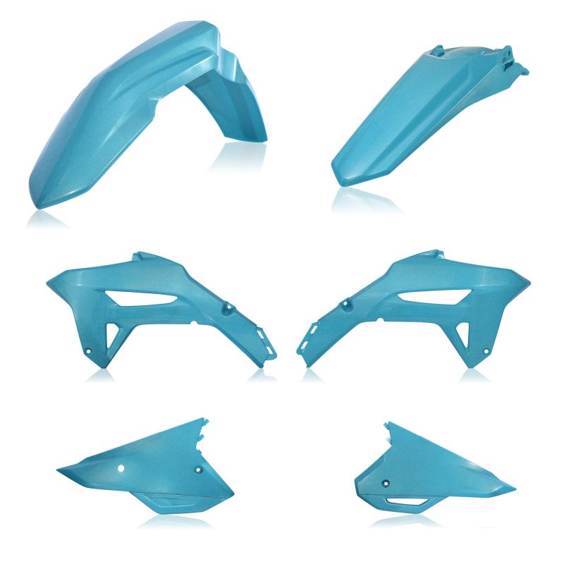 0024558.132 KIT PLASTICHE PER HONDA 132 - verde 3 HONDA CRF 250 R 2022-2024 Acerbis