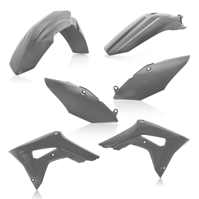 0022384.070 KIT PLASTICHE PER HONDA 070 - Grigio HONDA CRF 450 R 2017-2020 Acerbis