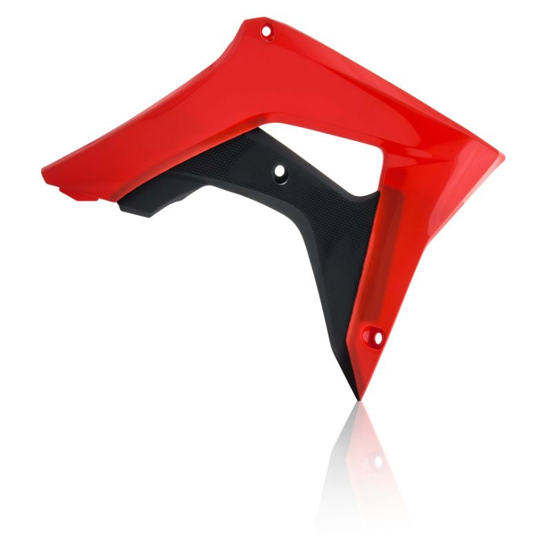 SPOILER RADIATORI 349 - Rosso/Nero HONDA CRF 250 R 2018-2021