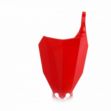 0022380.110 TABELLA PORTANUMERO ANTERIORE 110 - Rosso HONDA CRF 250 R 2018 Acerbis