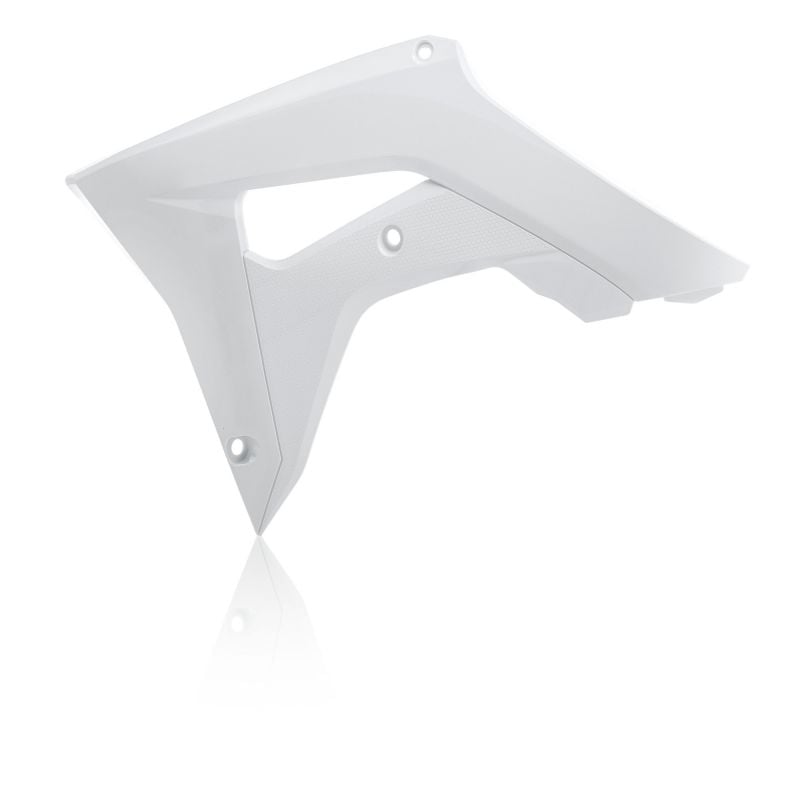 0022381.030 SPOILER RADIATORI 030 - Bianco HONDA CRF 450 R 2017-2020 Acerbis