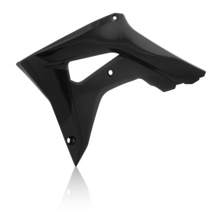 0022381.090 SPOILER RADIATORI 090 - Nero HONDA CRF 450 R 2017-2020 Acerbis