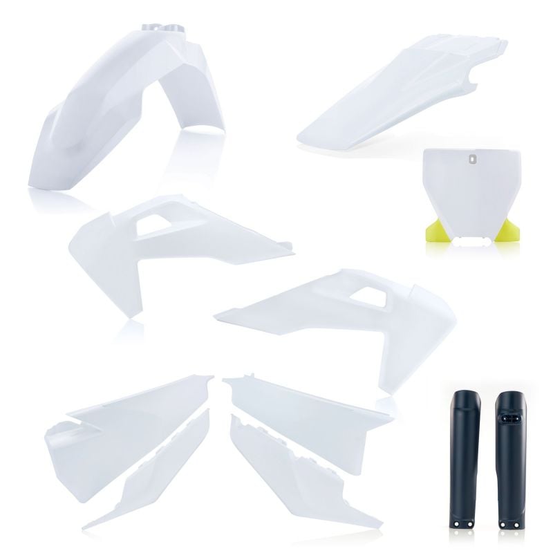 0023481.553.022 FULL PLASTIC KIT PER HUSQVARNA 553.022 - Replica 22 HUSQVARNA FC 350 2019-2022 Acerb
