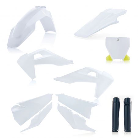 0023481.553.022 FULL PLASTIC KIT PER HUSQVARNA 553.022 - Replica 22 HUSQVARNA TC 125 2019-2022 Acerb