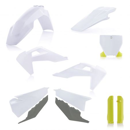 0023481.553.020 FULL PLASTIC KIT PER HUSQVARNA 553.020 - Replica 20 HUSQVARNA TC 125 2019-2022 Acerb