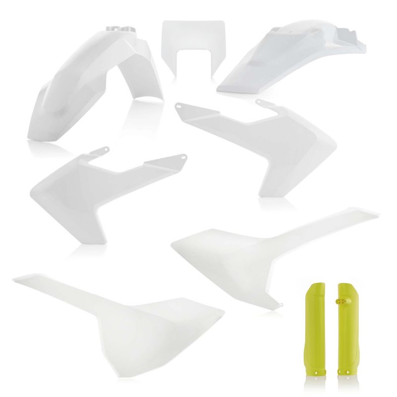 0022375.553.019 FULL PLASTIC KIT PER HUSQVARNA 553.019 - Replica 19 HUSQVARNA TE 300 2017 Acerbis