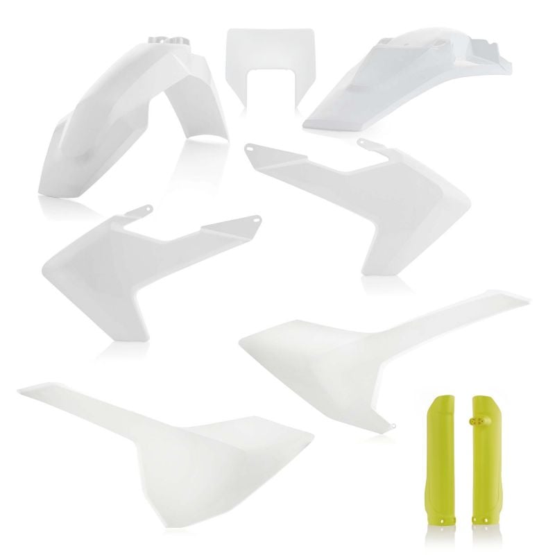 0022375.553.019 FULL PLASTIC KIT PER HUSQVARNA 553.019 - Replica 19 HUSQVARNA TX 125 2017-2019 Acerb