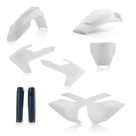 0021831.553.017 FULL PLASTIC KIT PER HUSQVARNA 553.017 - Replica 017 HUSQVARNA TC 125 2016-2018 Acer