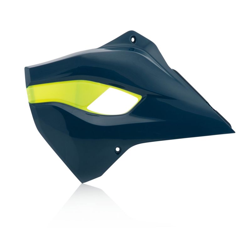 0017698.248 SPOILER RADIATORI 248 - Blu/Giallo HUSABERG FE 250 2013-2014 Acerbis