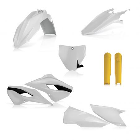 0017706.553 FULL PLASTIC KIT PER HUSQVARNA 553 - Originale HUSQVARNA TC 250 2014-2016 Acerbis