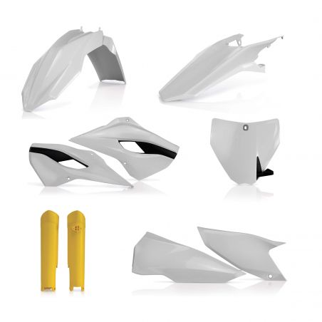 0017705.553 FULL PLASTIC KIT PER HUSQVARNA 553 - Originale HUSQVARNA FE 450 2014-2015 Acerbis