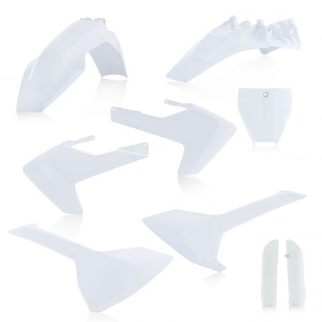 0023056.031 FULL PLASTIC KIT PER HUSQVARNA 031 - Bianco 2 HUSQVARNA TC 85 2018-2024 Acerbis