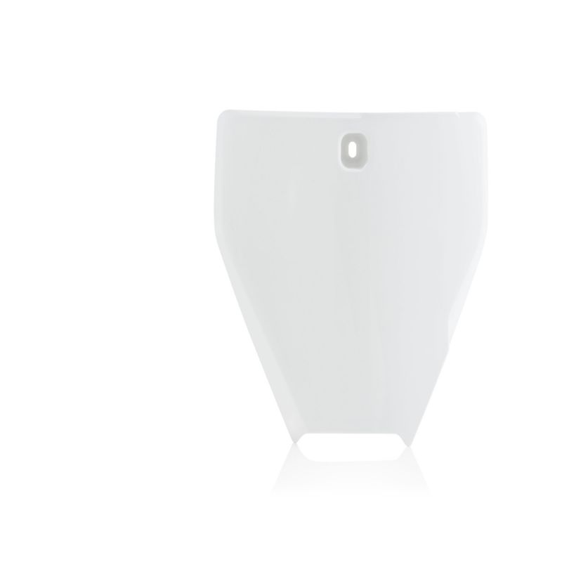 0023041.030 TABELLA PORTANUMERO ANTERIORE 030 - Bianco HUSQVARNA TC 85 2018-2024 Acerbis
