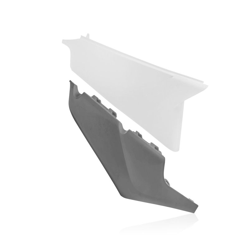 0024263.235 PORTANUMERO LATERALE VENTILATO 235 - Bianco/Grigio HUSQVARNA FX 450 2020-2022 Acerbis