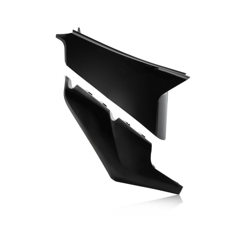 0024263.090 PORTANUMERO LATERALE VENTILATO 090 - Nero HUSQVARNA FE 250 2020-2023 Acerbis