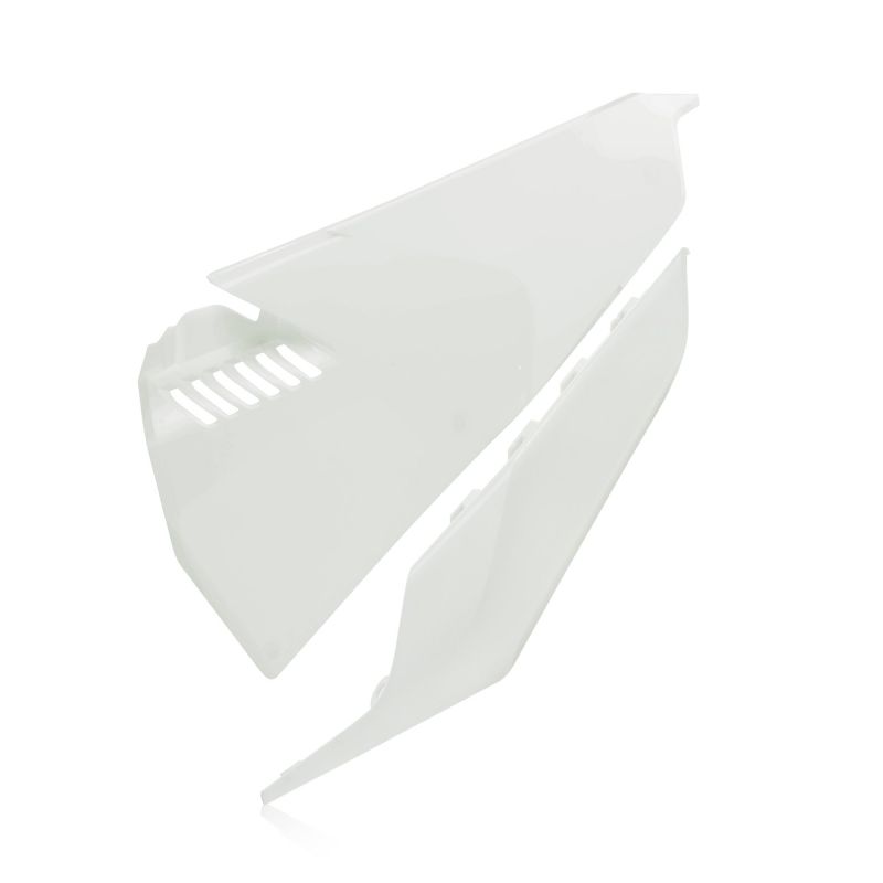 0024263.030 PORTANUMERO LATERALE VENTILATO 030 - Bianco HUSQVARNA FE 450 2020-2023 Acerbis