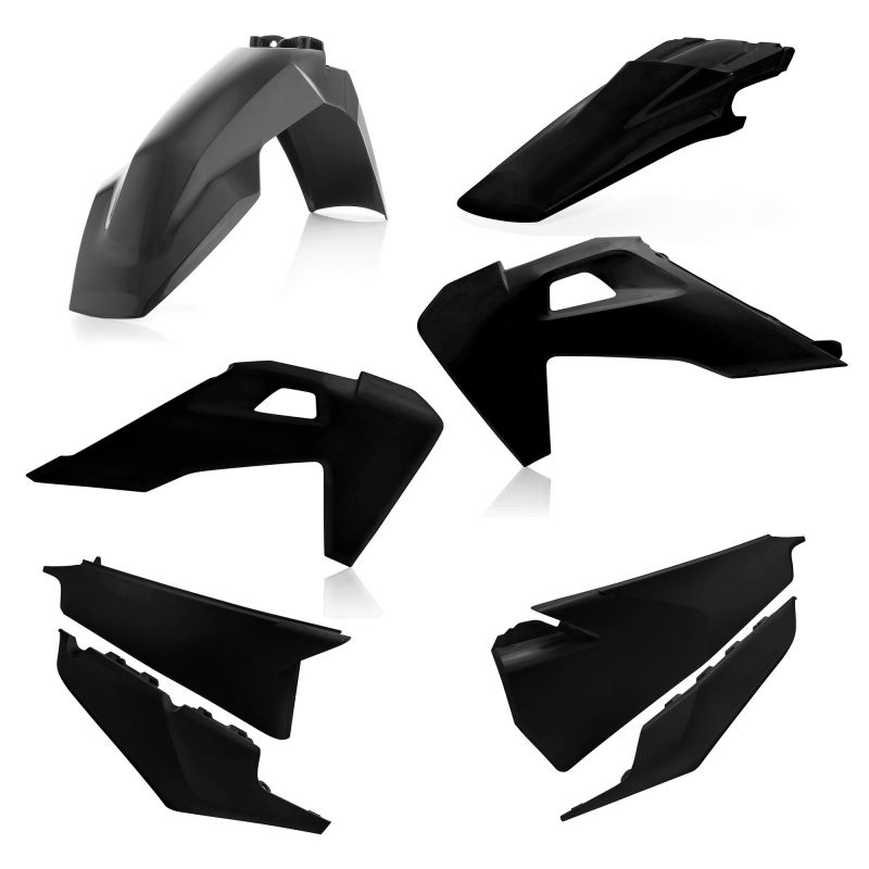0024052.090 PLASTIC KIT 090 - Nero HUSQVARNA FE 350 2020-2023 Acerbis