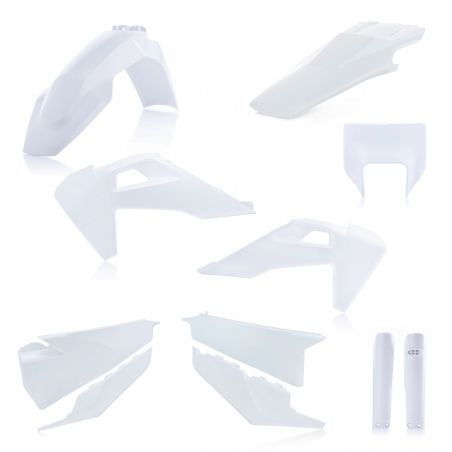 0024051.031 FULL PLASTIC KIT PER HUSQVARNA 031 - Bianco 2 HUSQVARNA FE 450 2020-2023 Acerbis