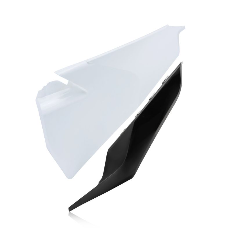 PORTANUMERO POSTERIORI 237 - Bianco/Nero HUSQVARNA FE 450 2020-2023