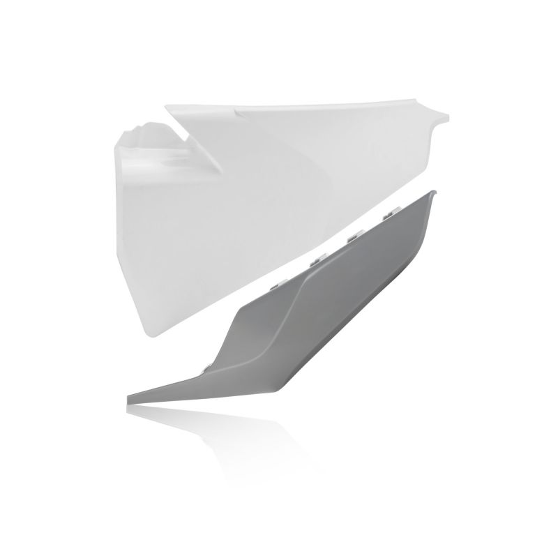 PORTANUMERO POSTERIORI 235 - Bianco/Grigio HUSQVARNA FE 450 2020-2023