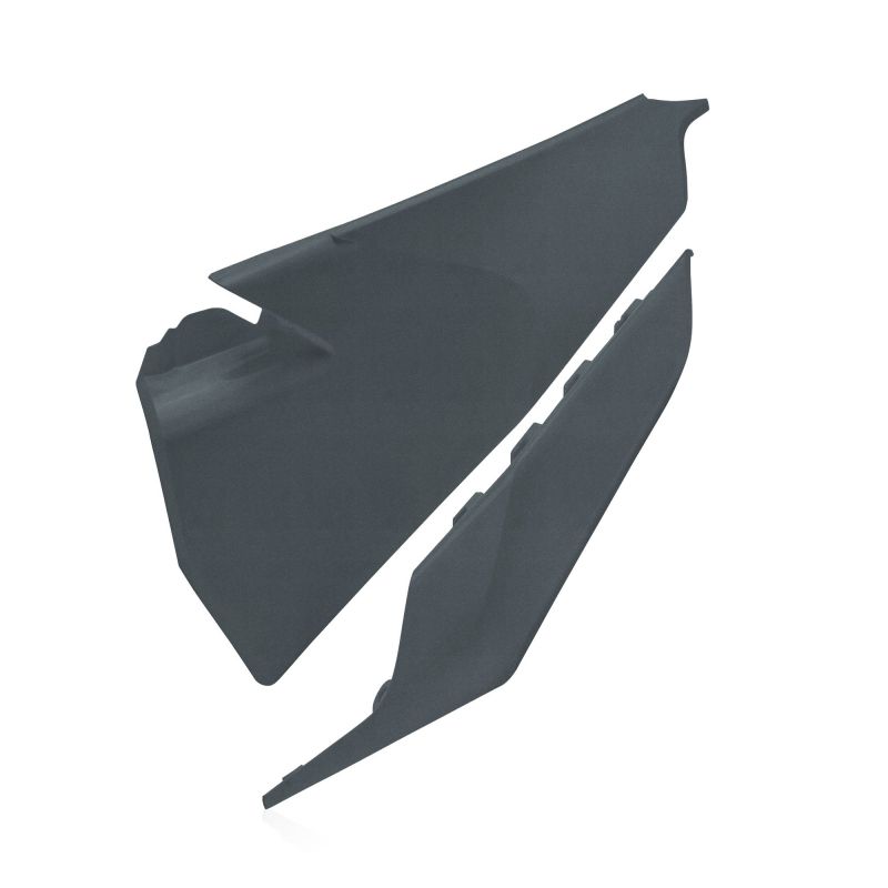 0023523.072 PORTANUMERO POSTERIORI 072 - grigio metallico HUSQVARNA FE 450 2020-2023 Acerbis