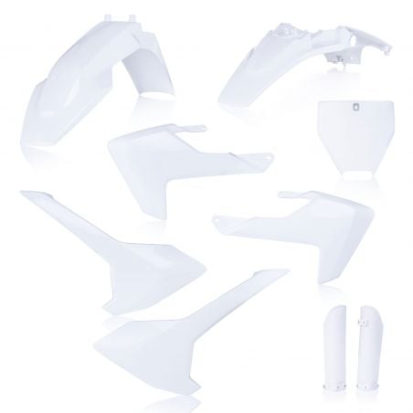 0023538.031 FULL PLASTIC KIT PER HUSQVARNA 031 - Bianco 2 HUSQVARNA TC 65 2017-2023 Acerbis