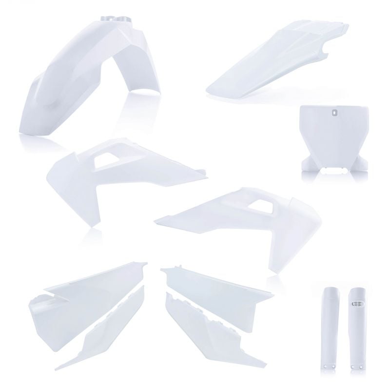 0023481.031 FULL PLASTIC KIT PER HUSQVARNA 031 - Bianco 2 HUSQVARNA FC 350 2019-2022 Acerbis
