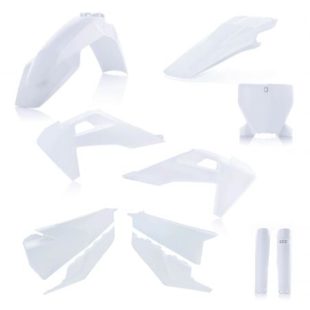 0023481.031 FULL PLASTIC KIT PER HUSQVARNA 031 - Bianco 2 HUSQVARNA TC 125 2019-2022 Acerbis