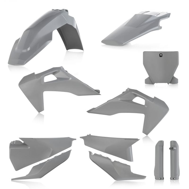 0023481.070 FULL PLASTIC KIT PER HUSQVARNA 070 - Grigio HUSQVARNA FC 250 2019-2022 Acerbis