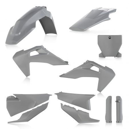 0023481.070 FULL PLASTIC KIT PER HUSQVARNA 070 - Grigio HUSQVARNA TX 300 2020-2022 Acerbis