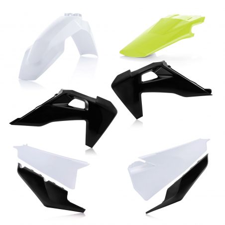 0023482.237 PLASTIC KIT 237 - Bianco/Nero HUSQVARNA FX 450 2020-2022 Acerbis