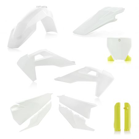 0023481.553 FULL PLASTIC KIT PER HUSQVARNA 553 - Originale HUSQVARNA TC 125 2019-2022 Acerbis